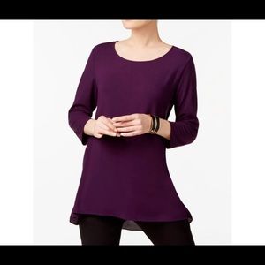 Purple Alfani blouse